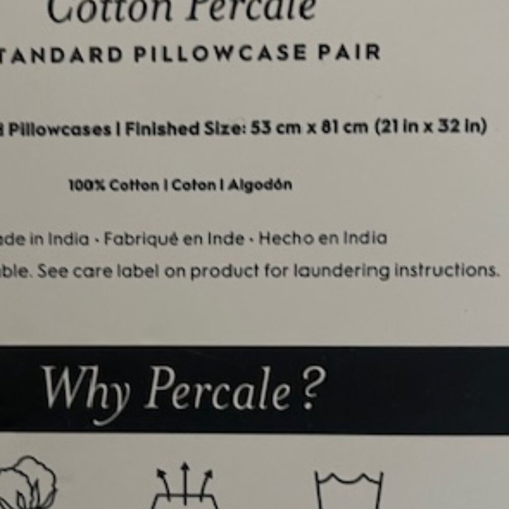 Laura Ashley Standard Pillowcase Pair NWT - Picture 7 of 8